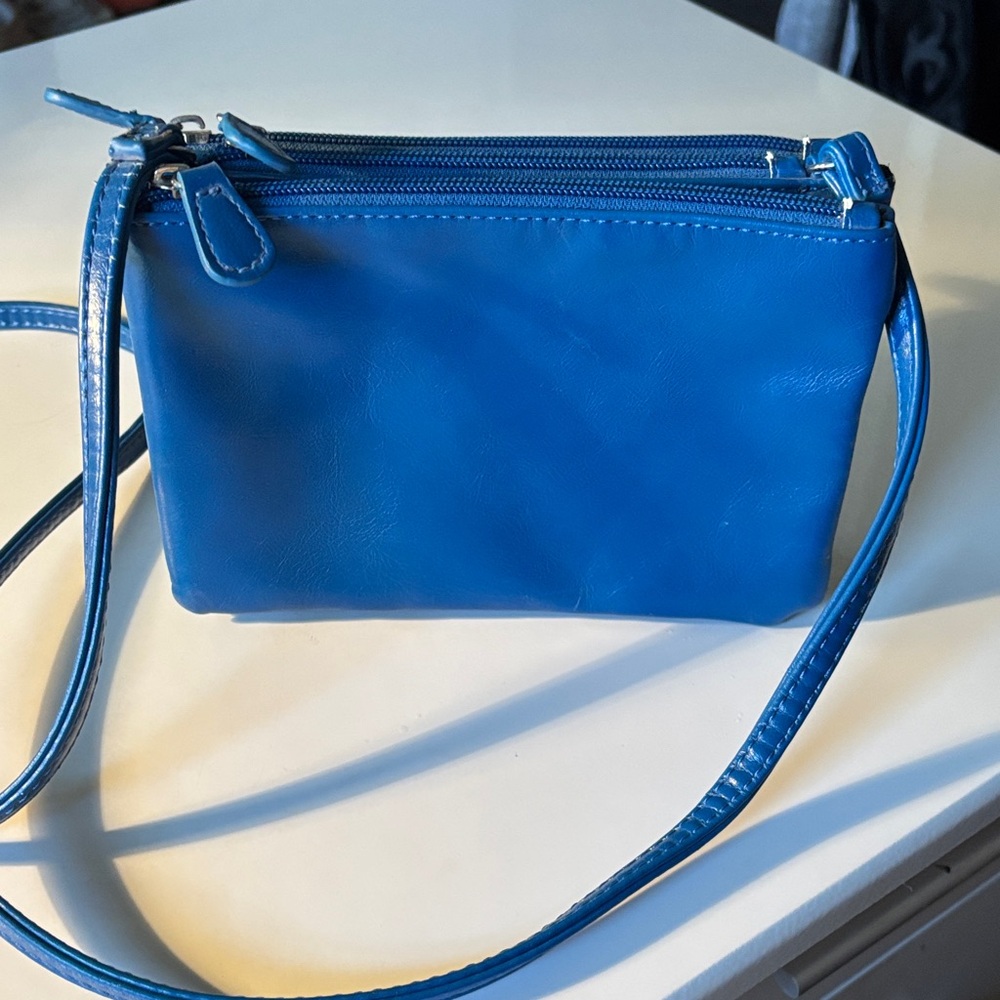 Blue Crossbody Bag
